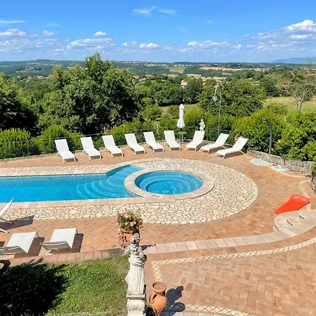 Pool And Jacuzzi - Charming In Umbria Villa *